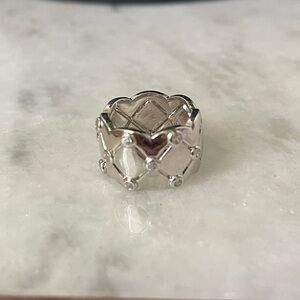 Lisa Freede silver quilted ring
